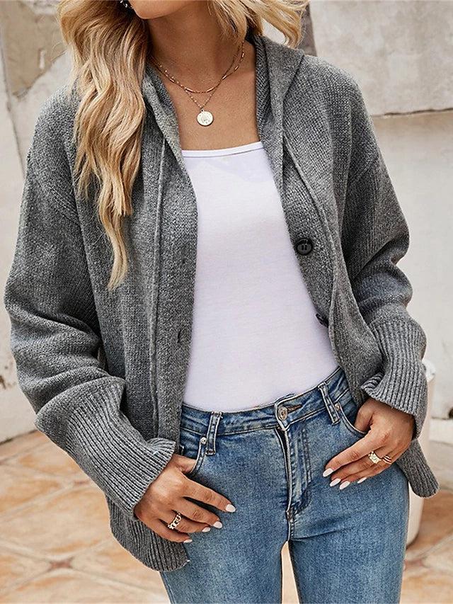 Harlow - Plain Hoodie Sweater