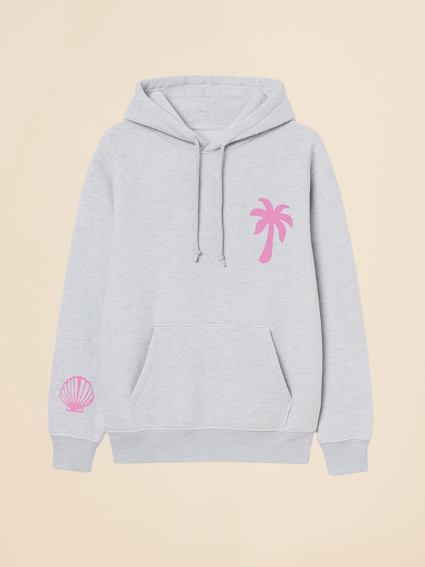 Mavi - Oversized Cozy Hoodie with Palm Coast Aesthetic