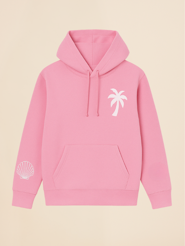 Mavi - Oversized Cozy Hoodie with Palm Coast Aesthetic