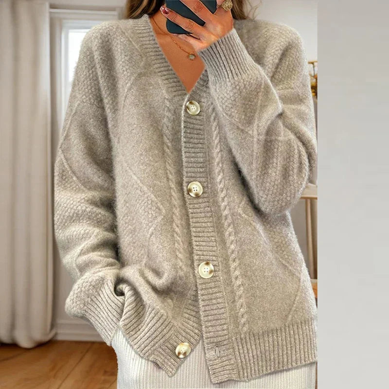 Piper - Button-Down Knit Cardigan