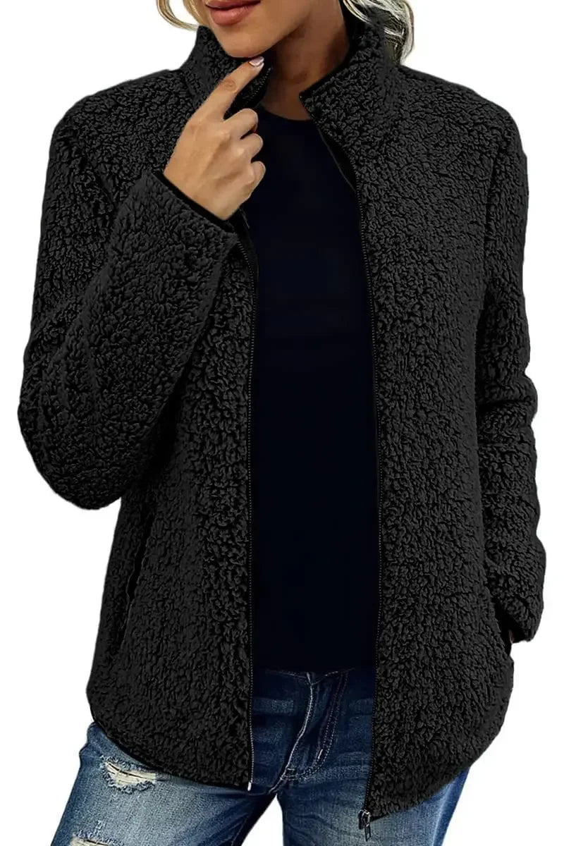 Zahra - Fleece Zip-Up Jacket