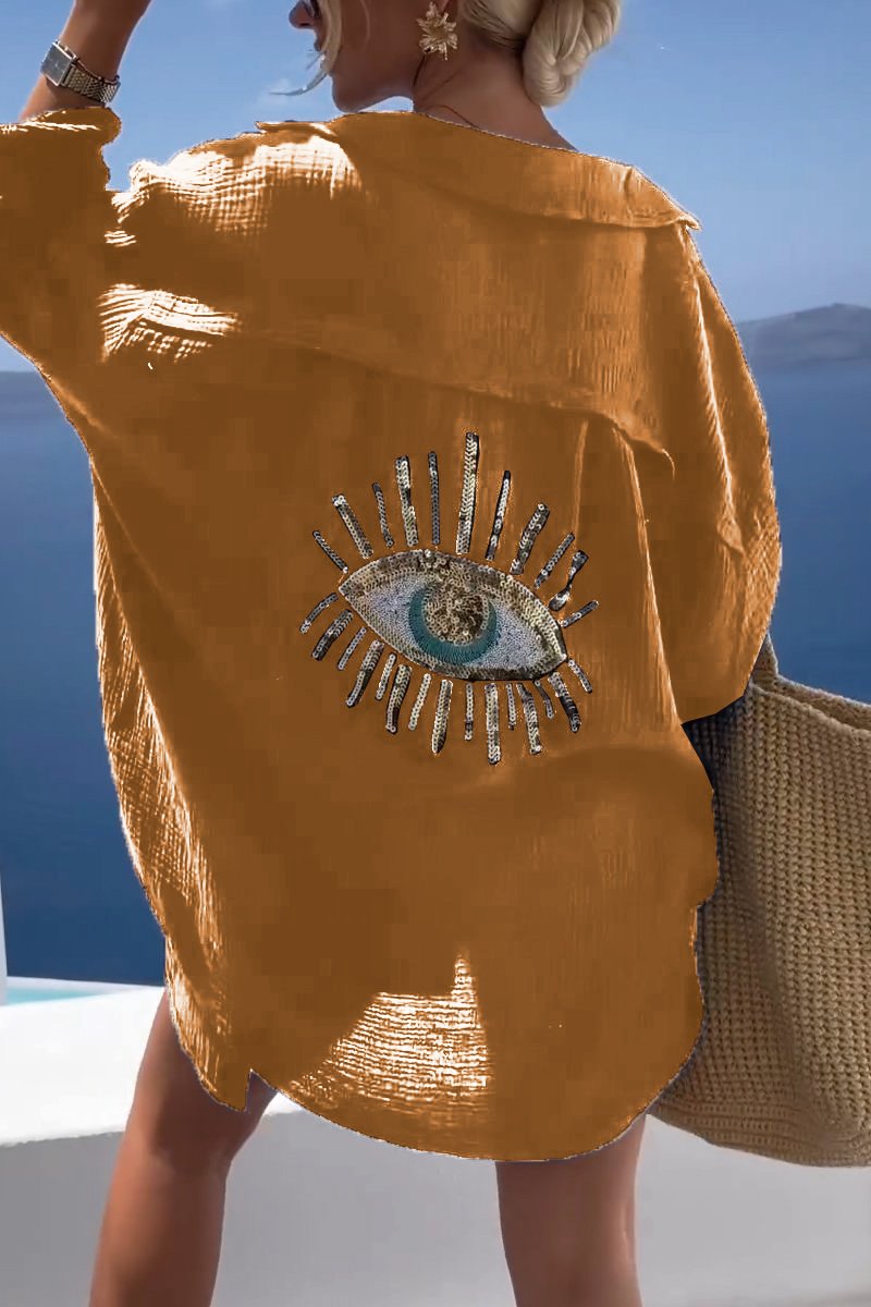 Elody - Oversized Shirt (Plus Size Available)