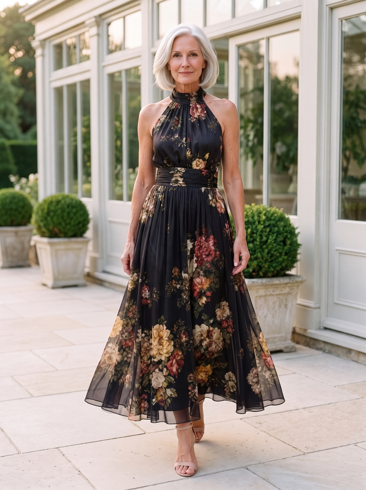 Viviana Maxi Dress — garden
