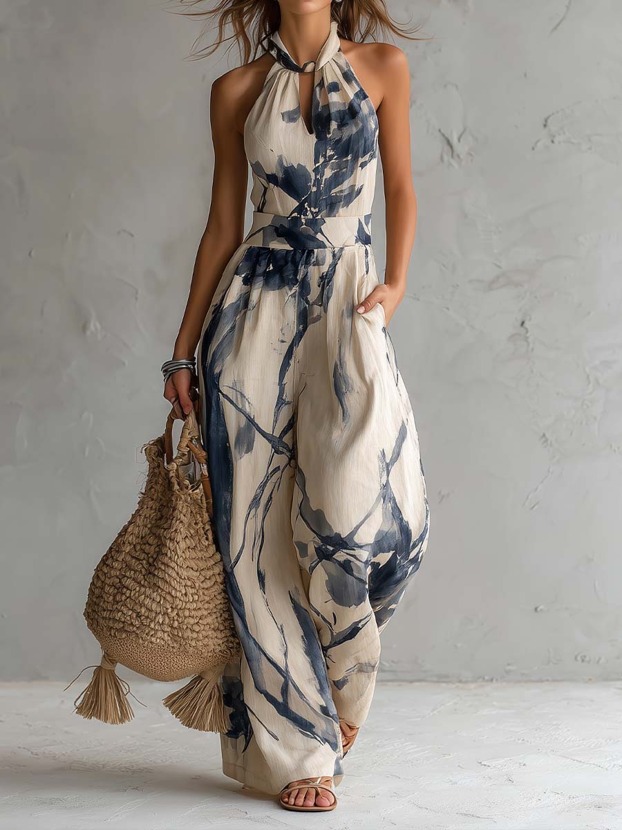 Palma Wide-Leg Jumpsuit — hero — front