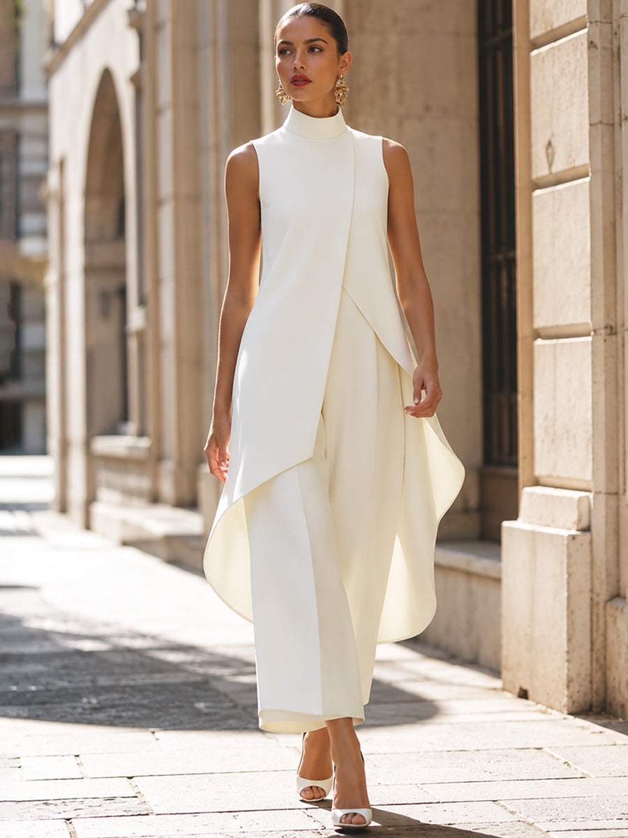 Adriana Two-Piece Set — ivory in the street