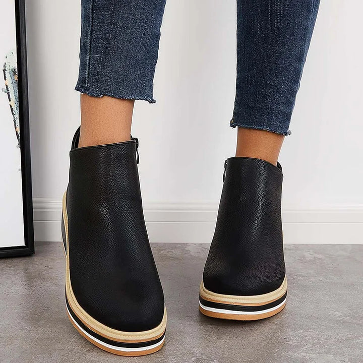 Bella - Elegant Wool-Lined Boots