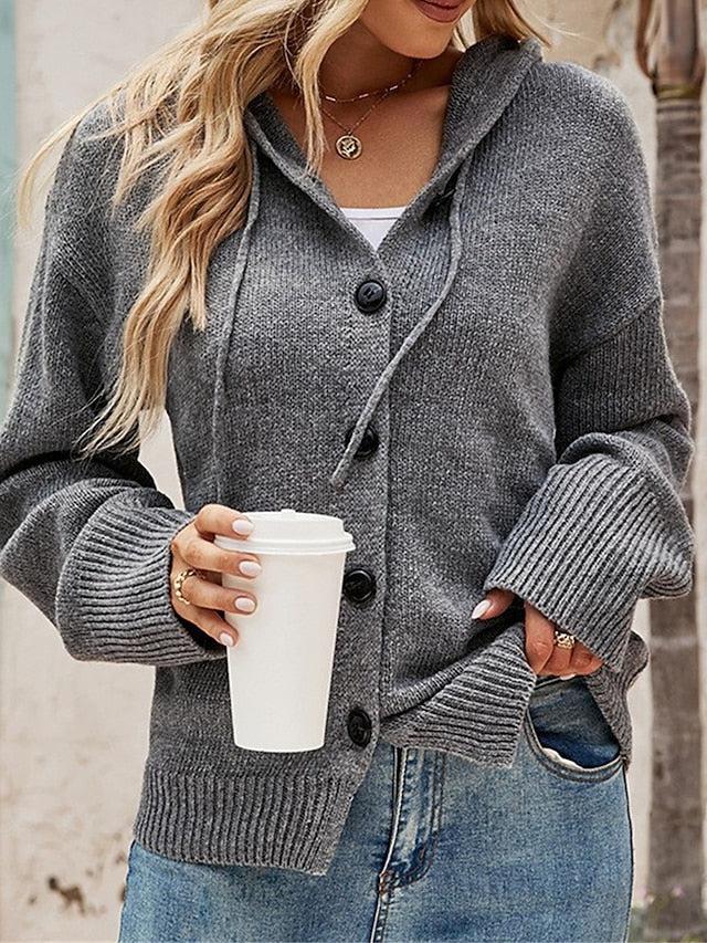 Harlow - Plain Hoodie Sweater