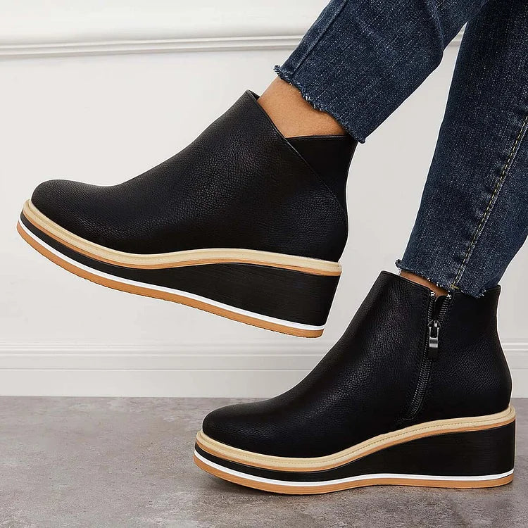 Bella - Elegant Wool-Lined Boots