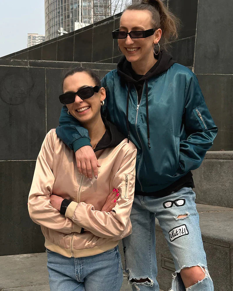 Ella - Lightweight Bomber Jacket for Women