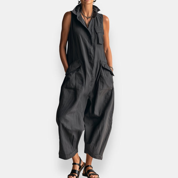 Marseille - Oversized Sleeveless Jumpsuit