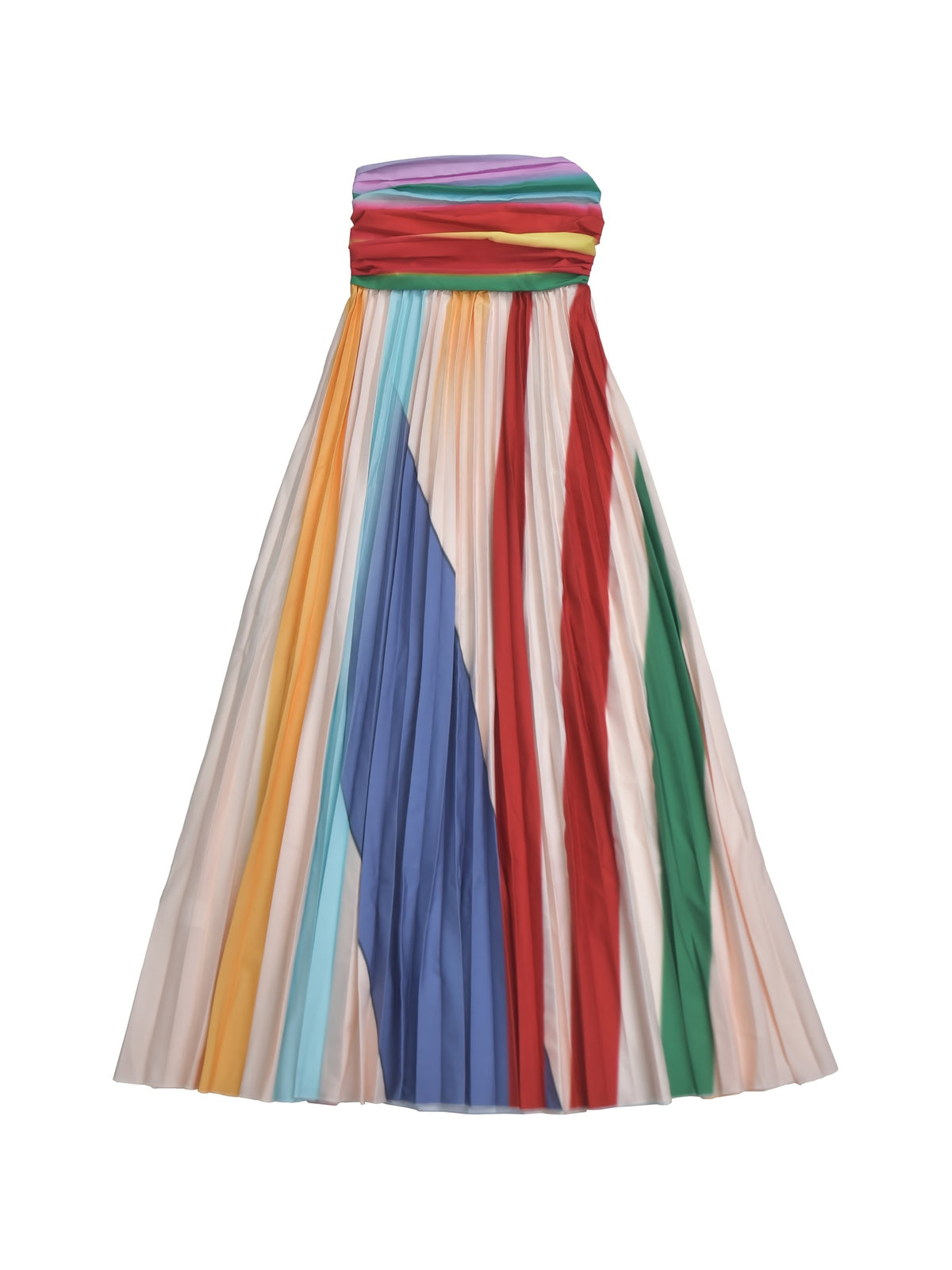 Ava - Striped Off-Shoulder Maxi Dress