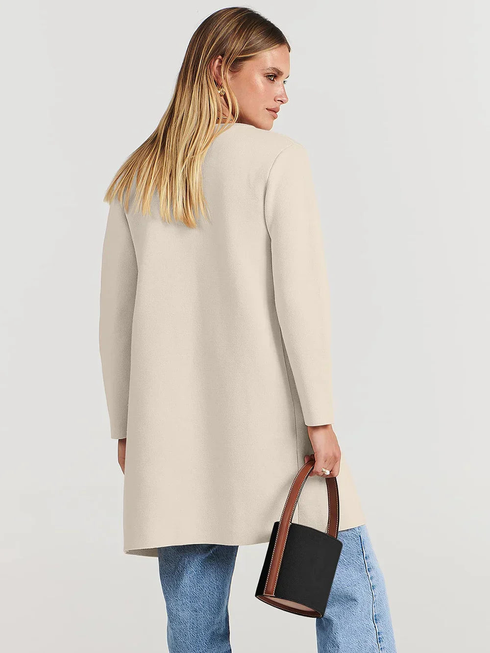 Hayley - Elegant Lapel Coat