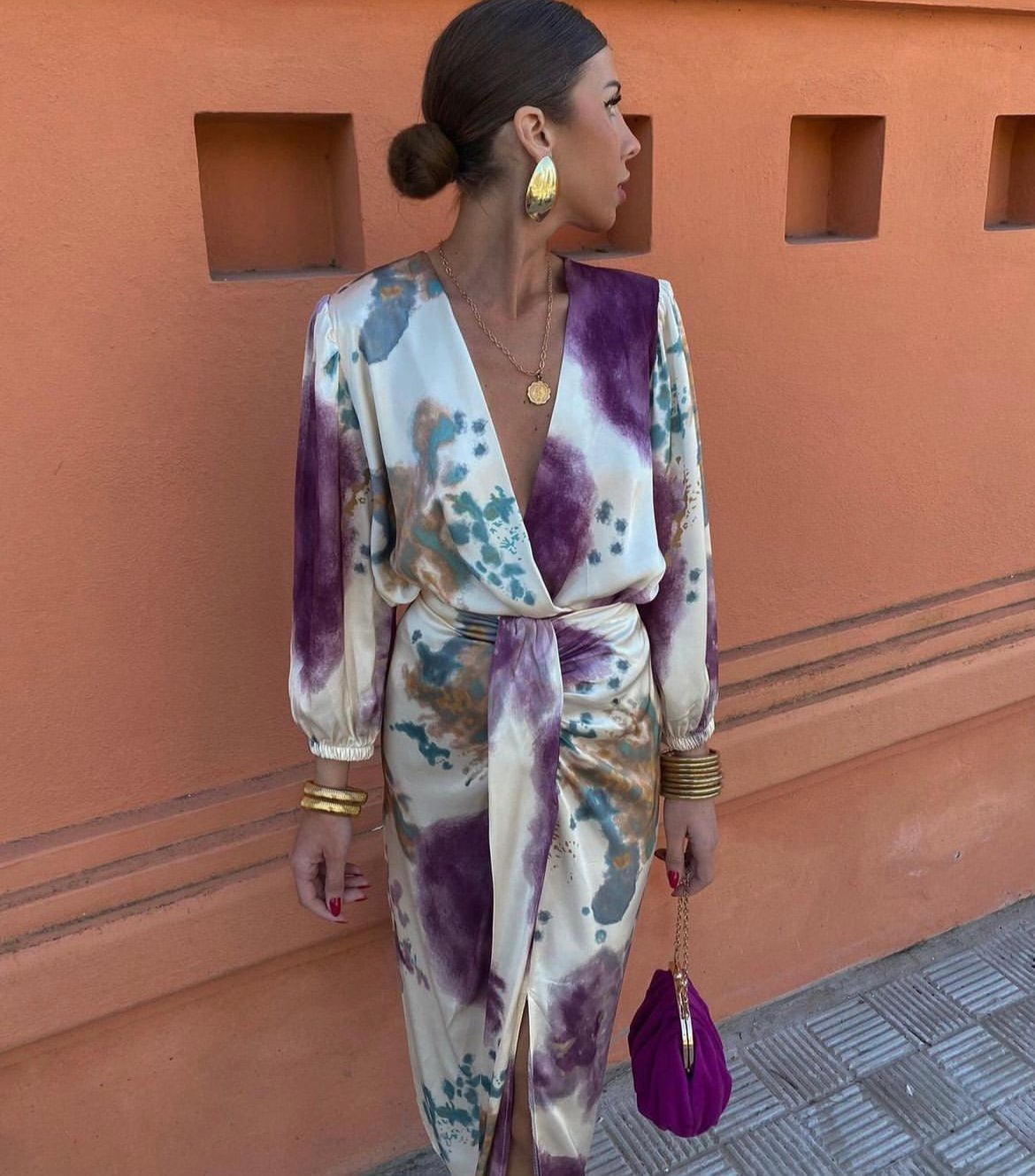 Elowen - Wrap Midi Dress