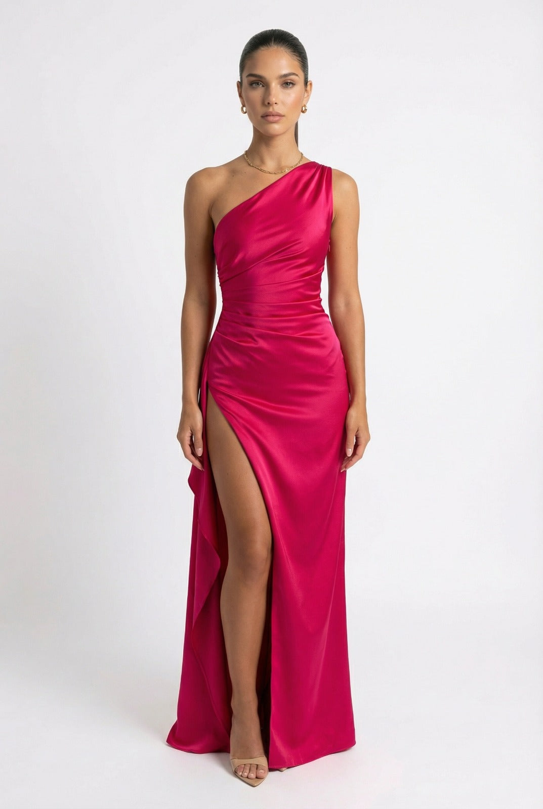 Federica Maxi Dress — Red
