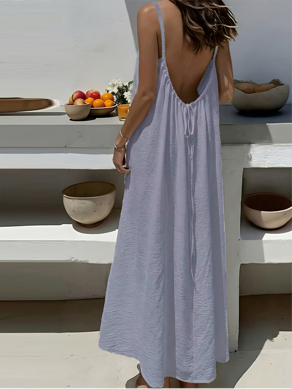 Rosalie - Backless Maxi Dress