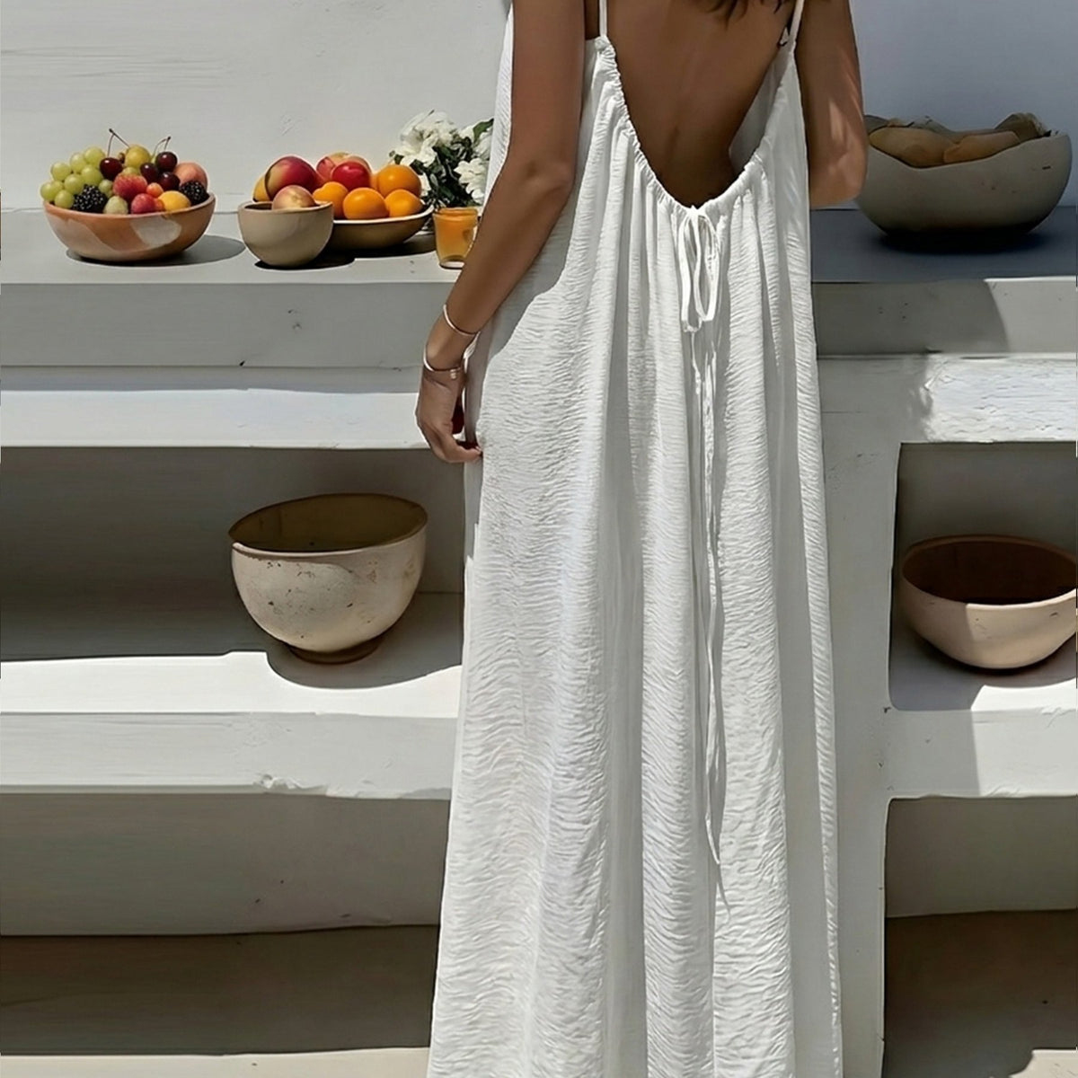 Rosalie - Backless Maxi Dress