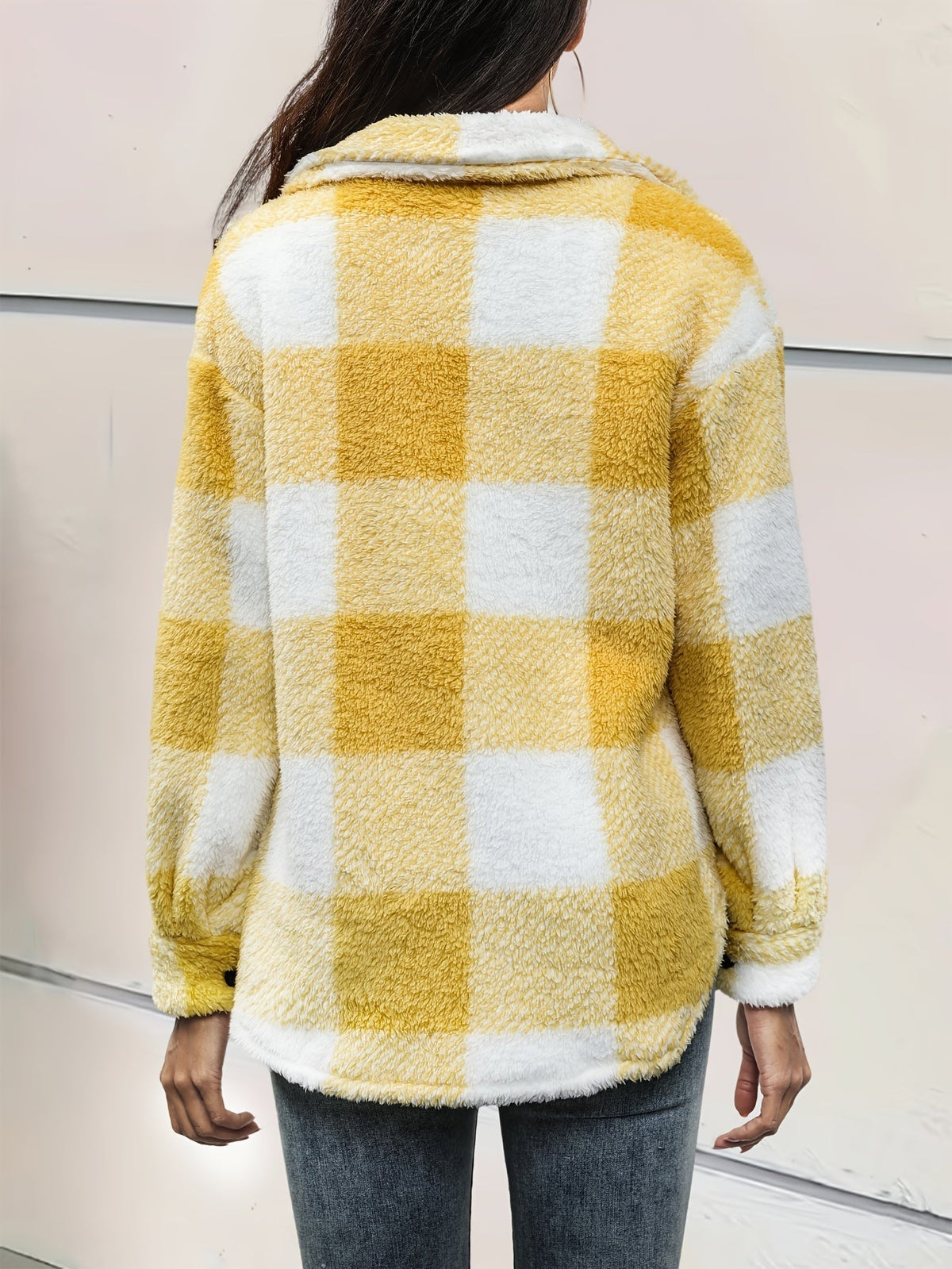 Elena - Fleece Oversized Jacket