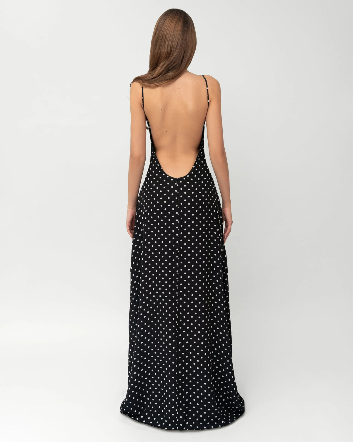 Benedetta Maxi Dress - open back view
