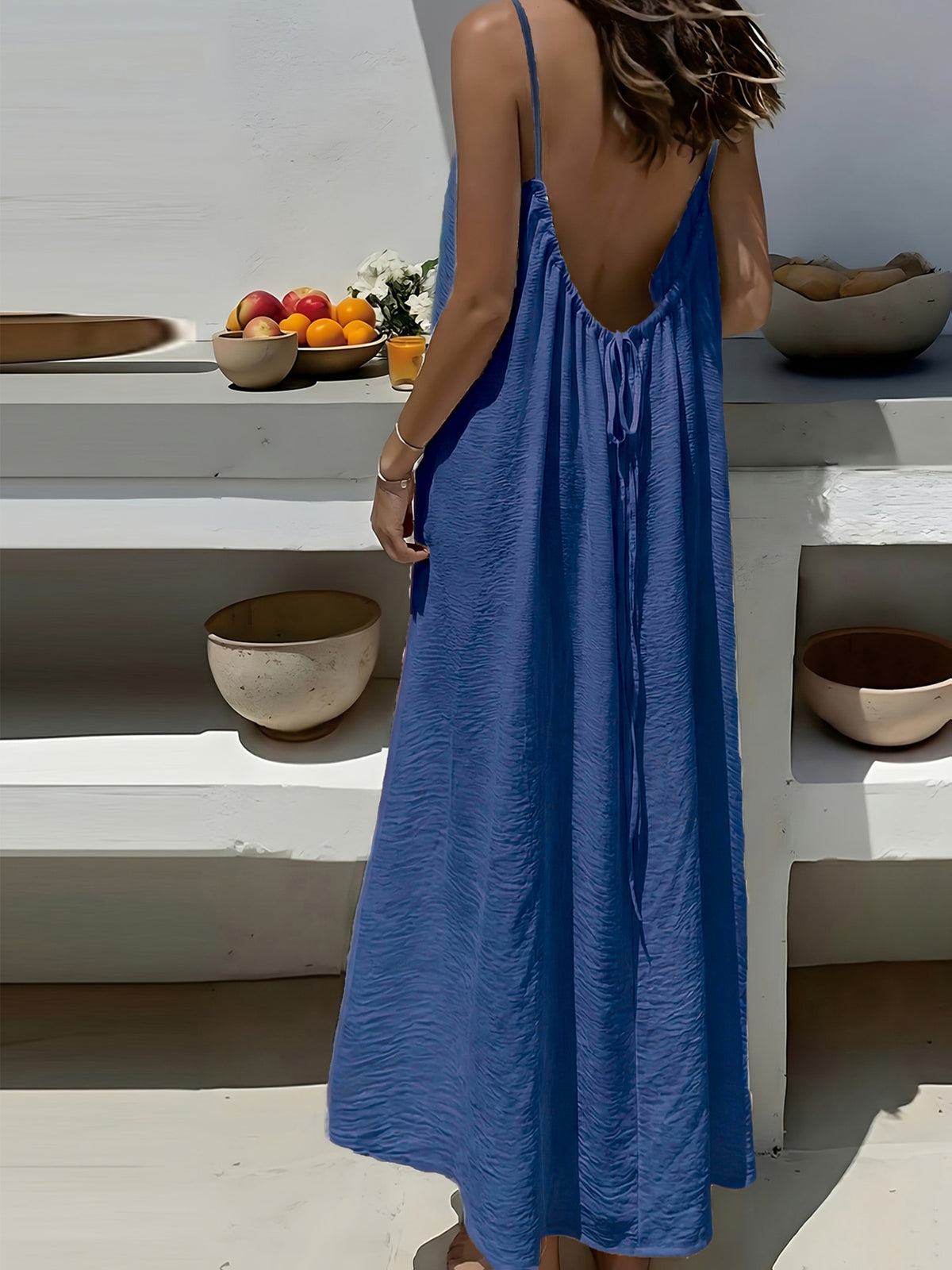 Rosalie - Backless Maxi Dress