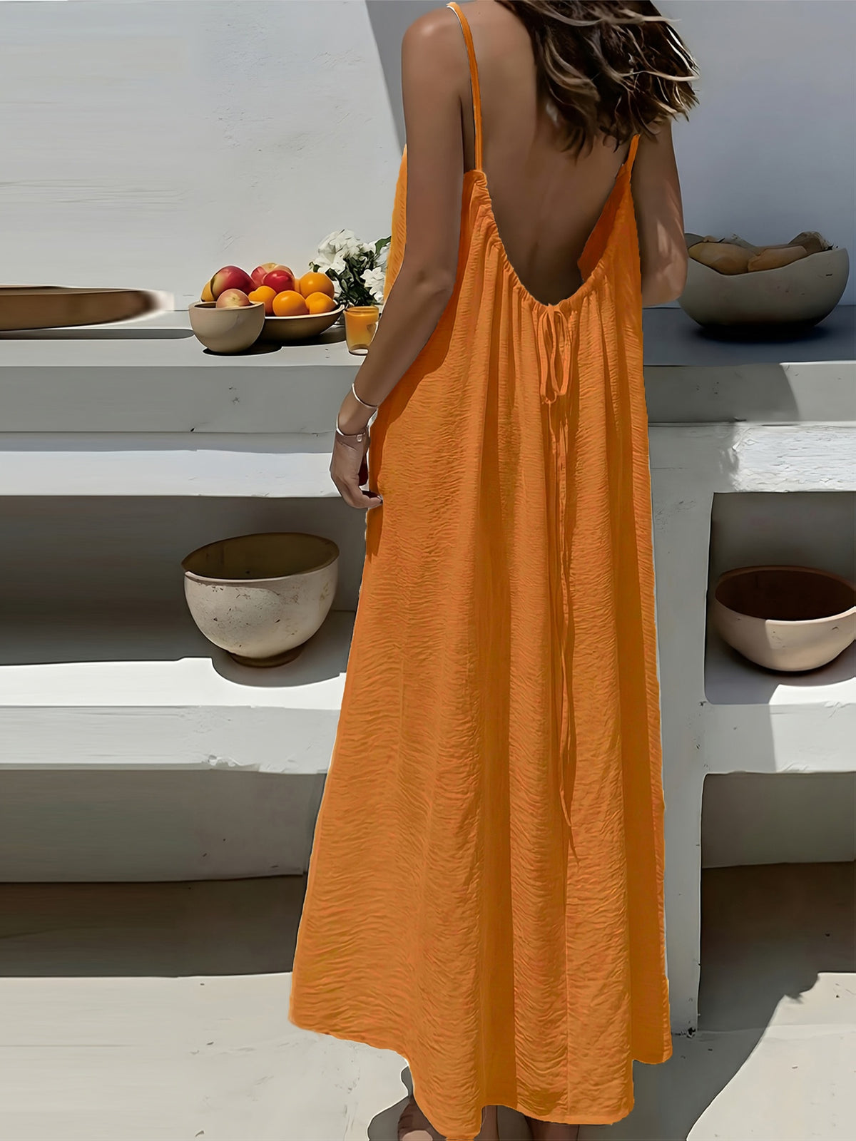 Rosalie - Backless Maxi Dress