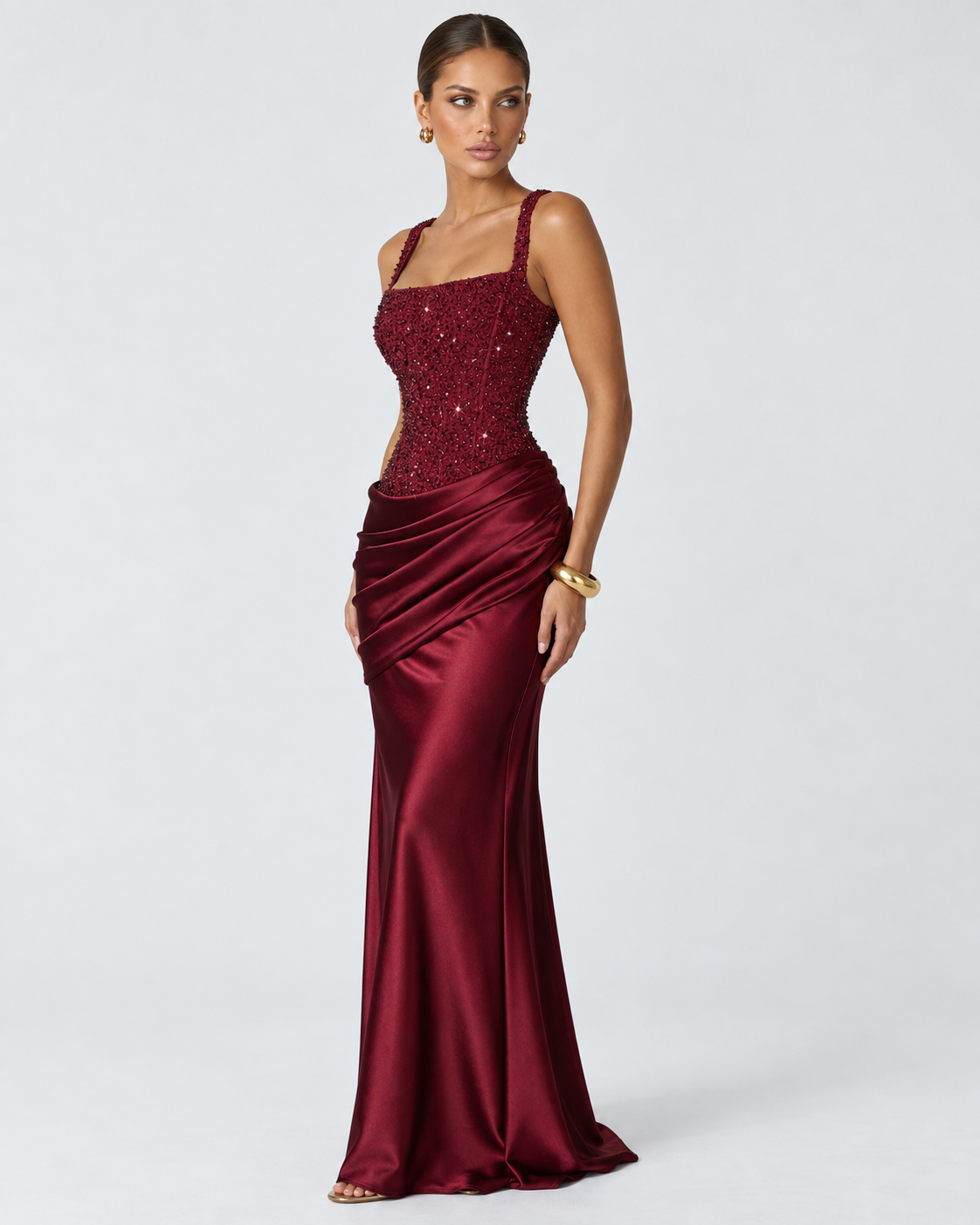 Madeleine Gown - three-quarter view