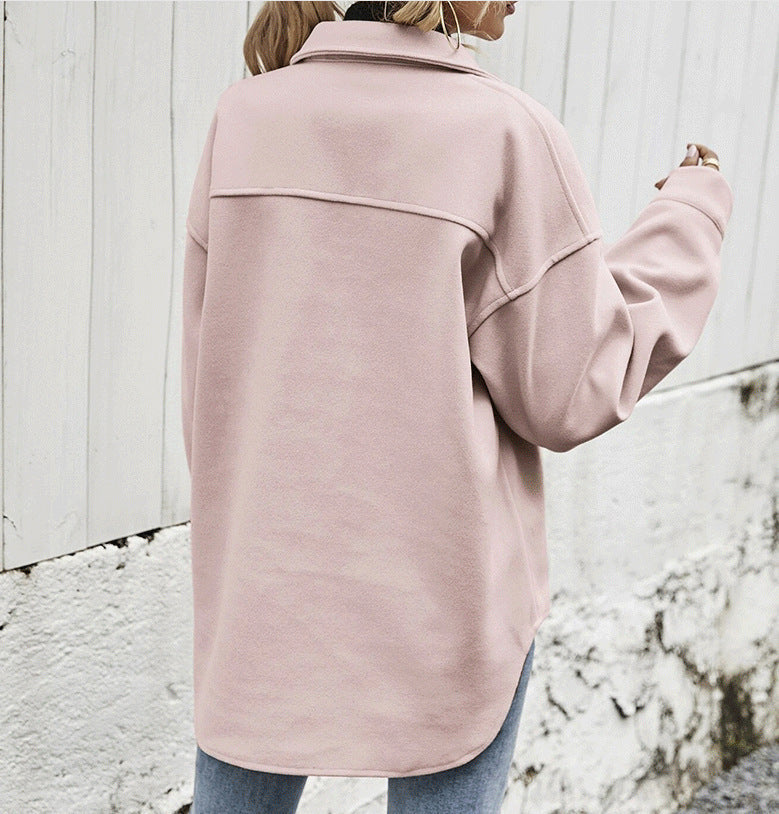 Olive - Stylish & Functional Oversized Pocket Jacket