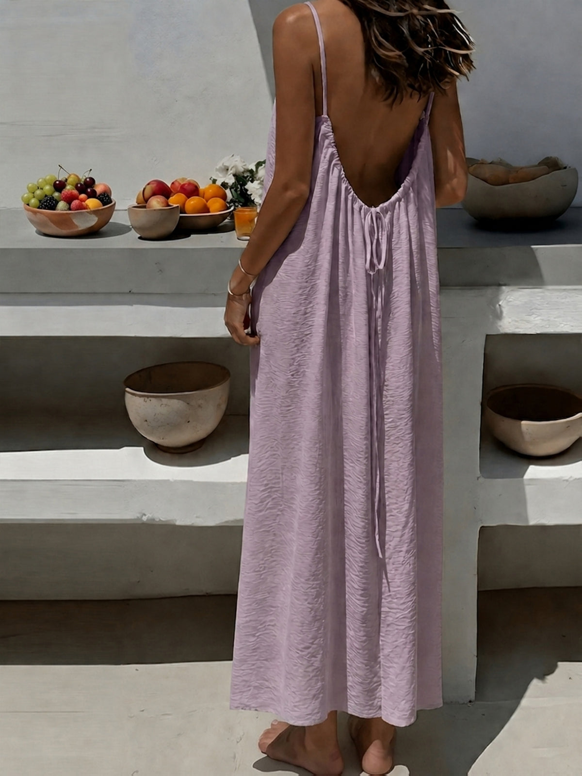 Rosalie - Backless Maxi Dress