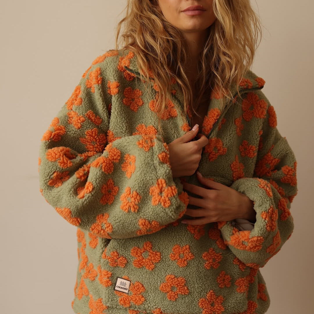 Honey - Half Zip Fleece