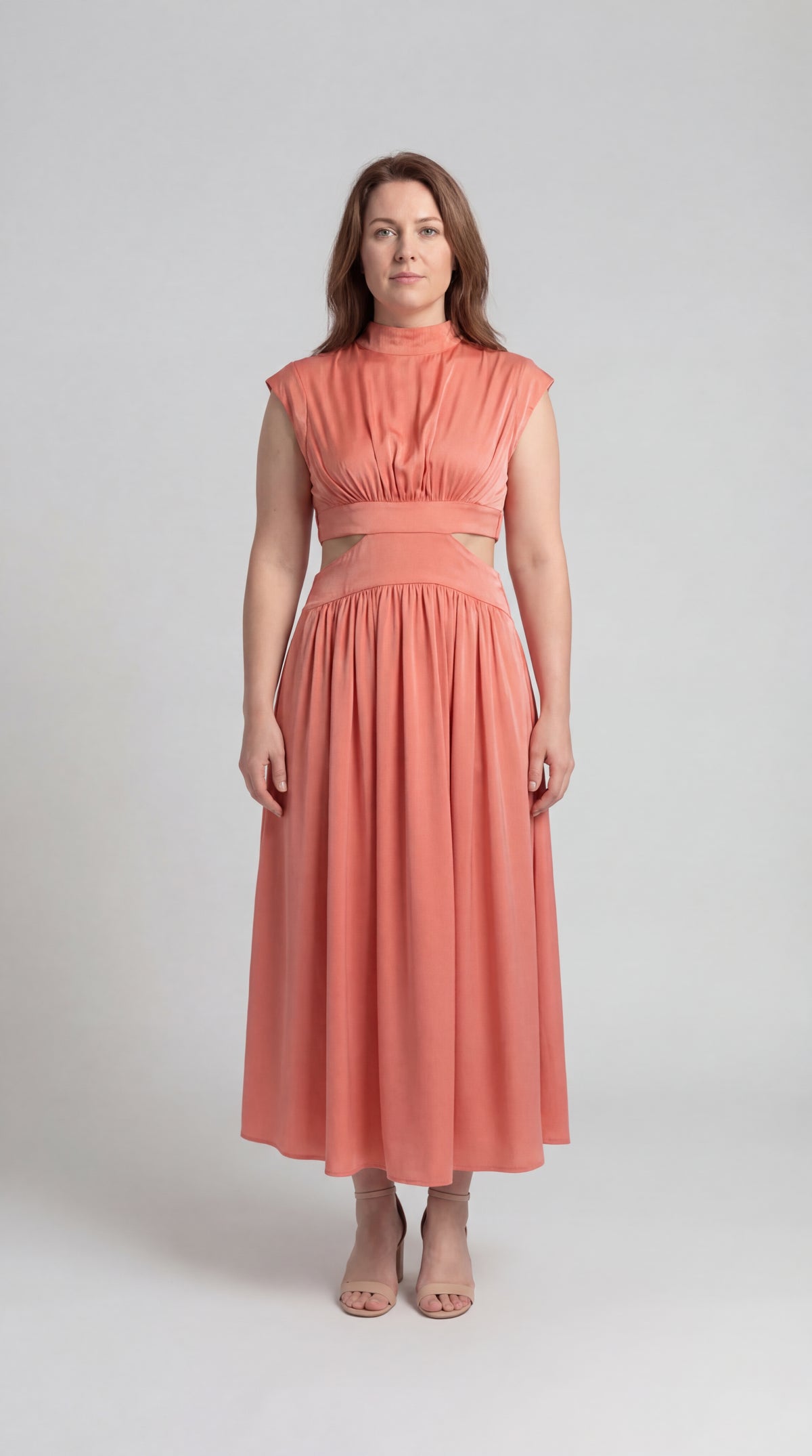 Cindie Midi Dress - Desert