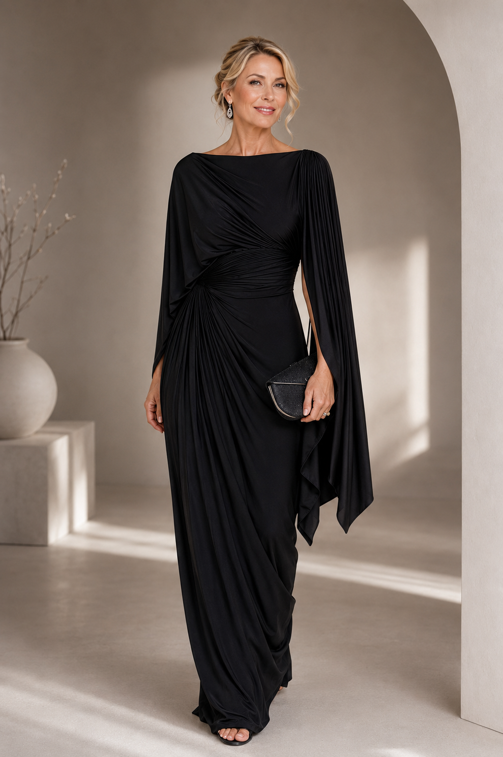 Odile Maxi Dress — black