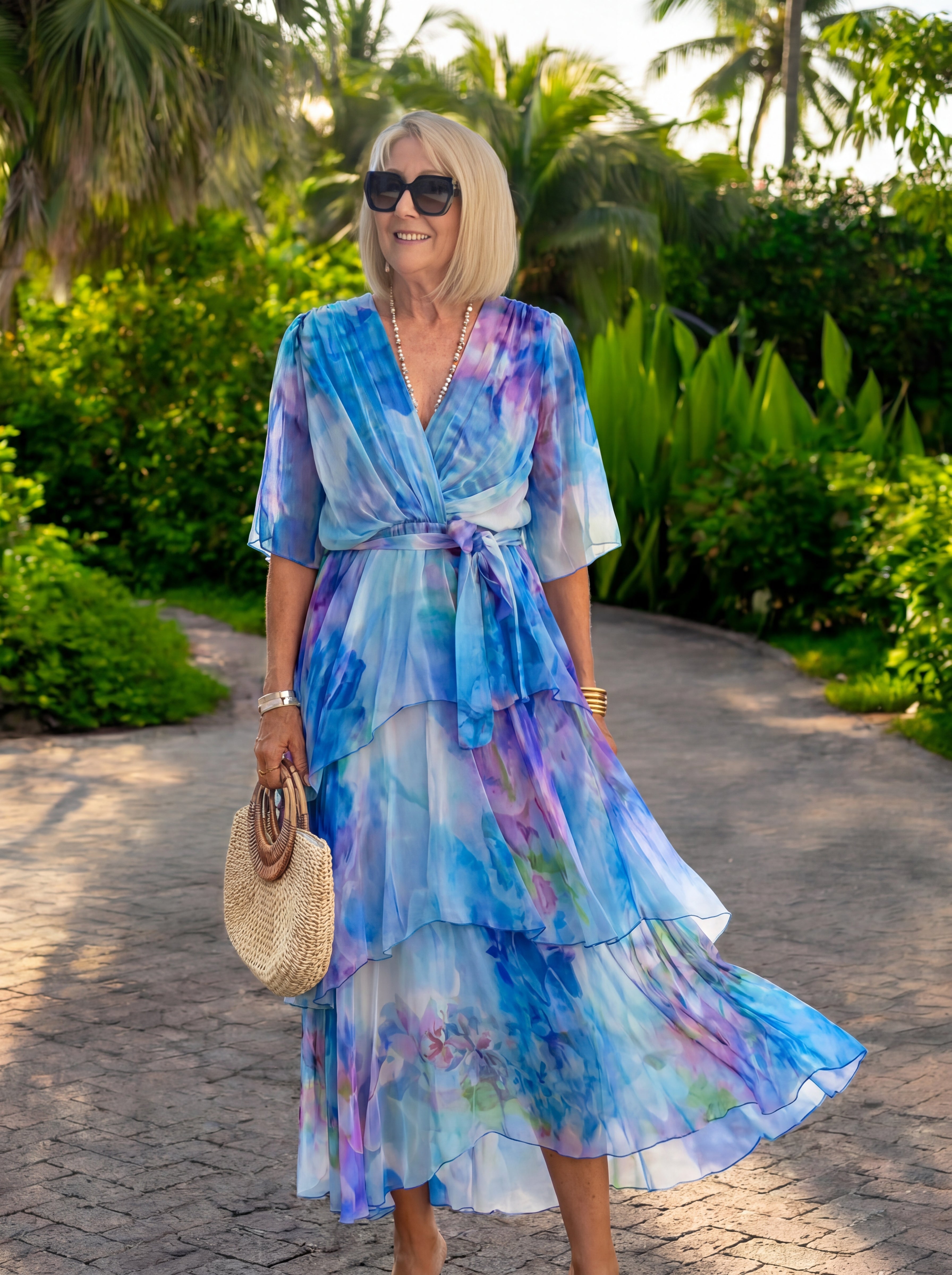 Cassia - Chiffon Dress