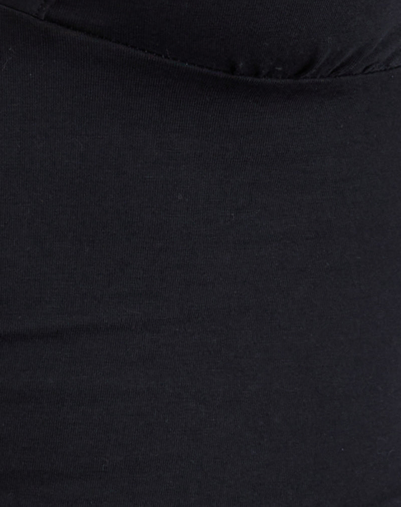 Nadia - Black Long Sleeve Top