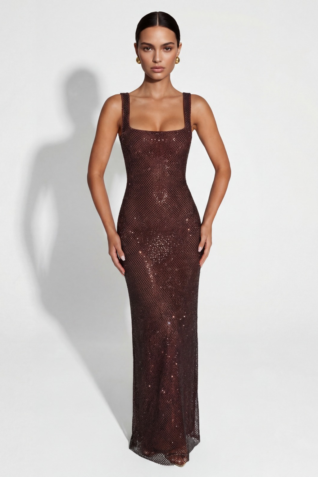 Galatea Maxi Dress — Toffee Twinkle