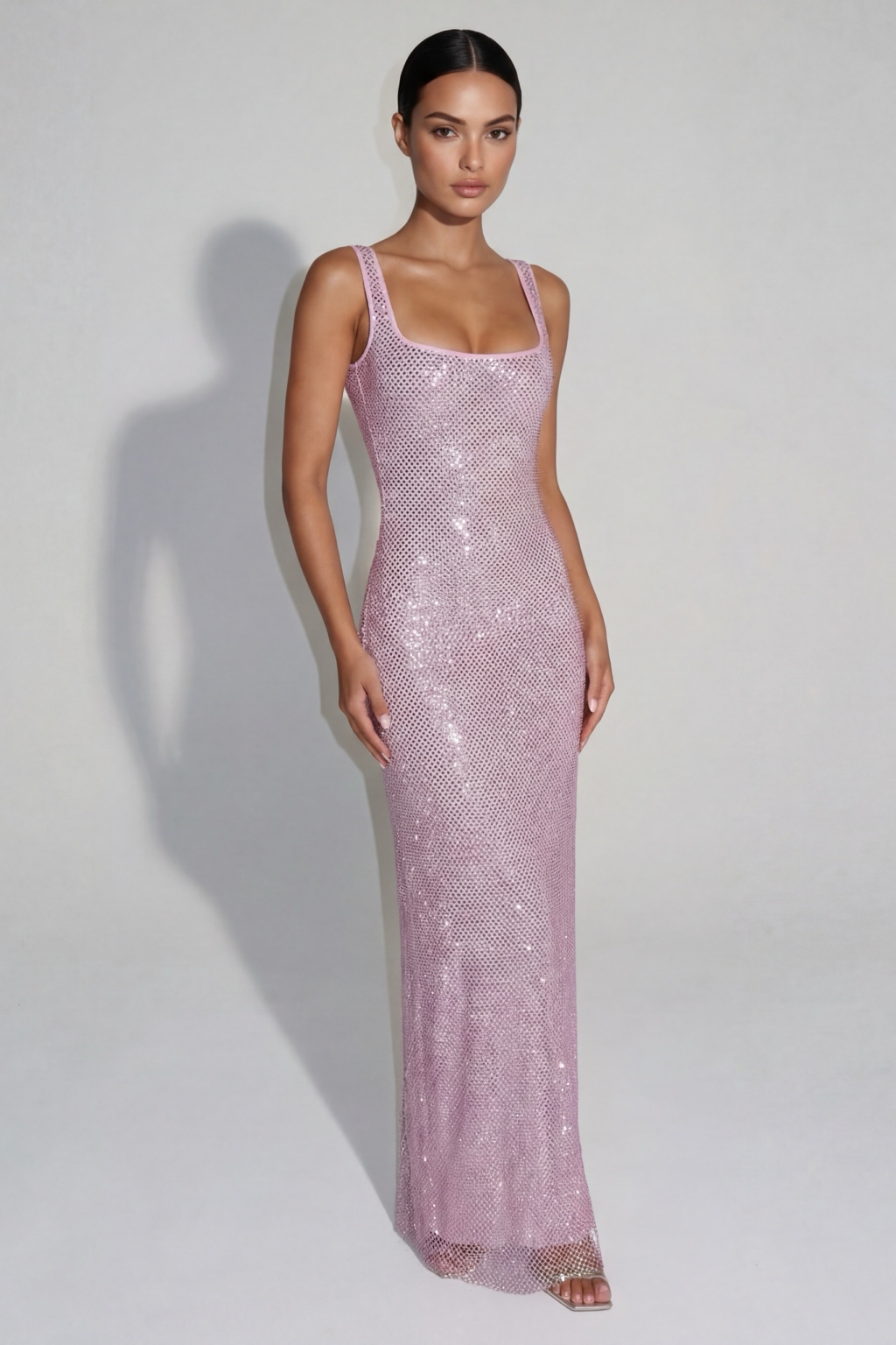 Galatea Maxi Dress — Blush