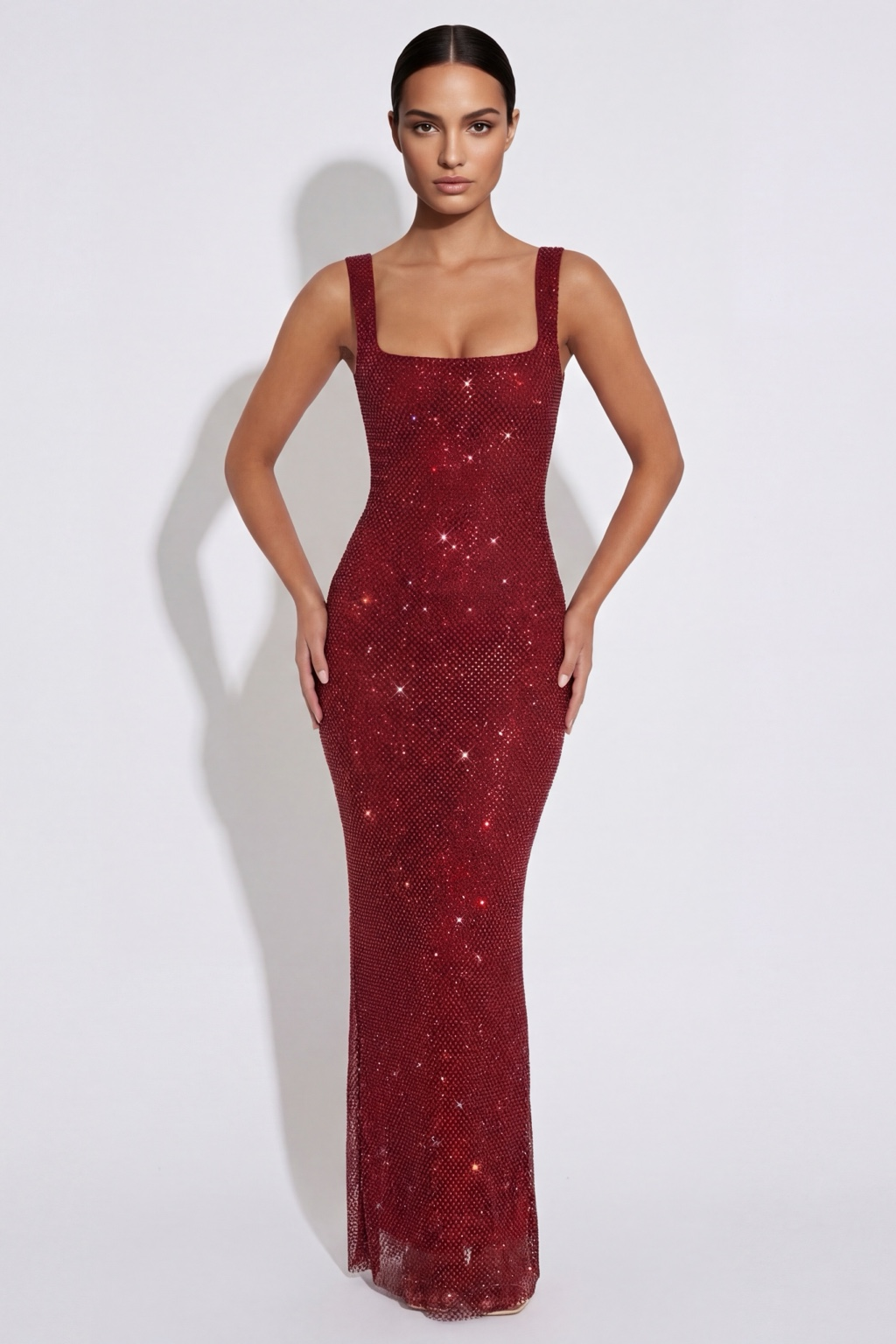 Galatea Maxi Dress — Ruby