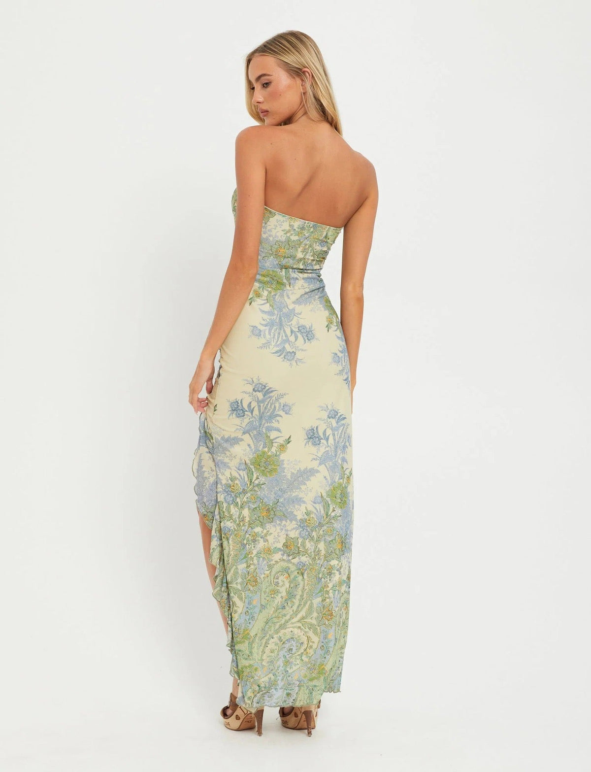 Fabiola Maxi Dress - back view