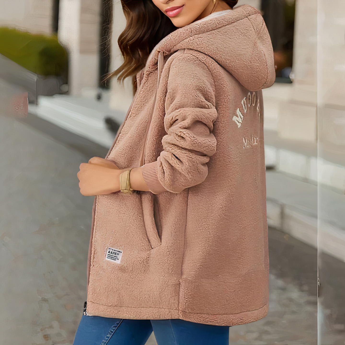 Sapphire - Hooded Fleece Jacket