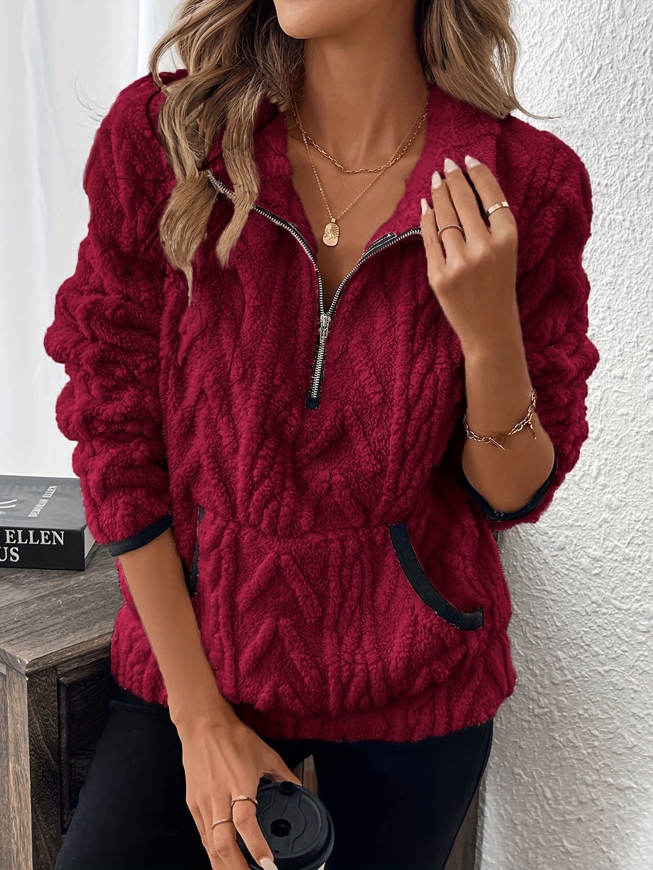 Cici - Half Zip Fleece