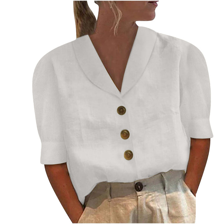 Millie - Chic Collared Button-Up Blouse