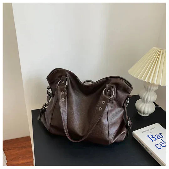 Eleanor - Large Structured Leather Handbag