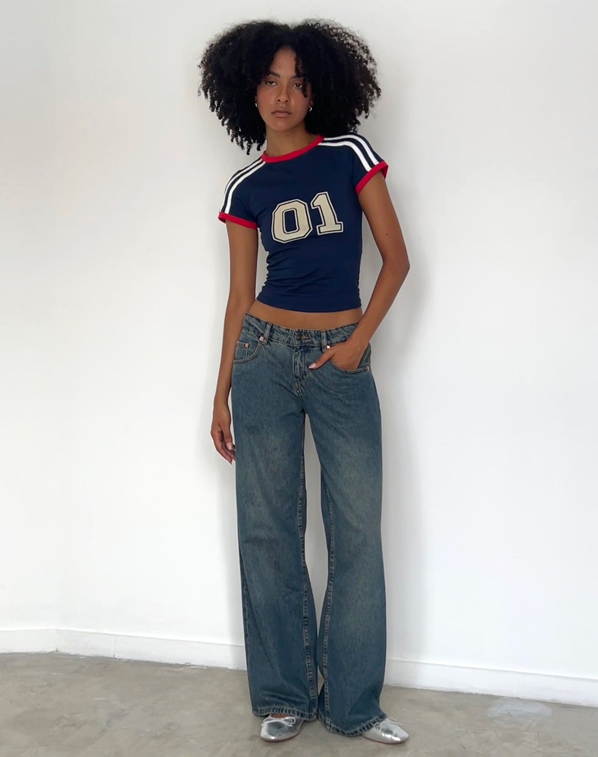 Brooklyn Navy Fitted Tee