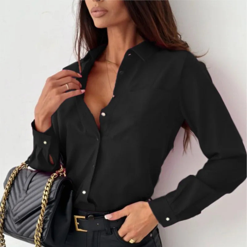 Olive -  Stylish Button Down Shirt