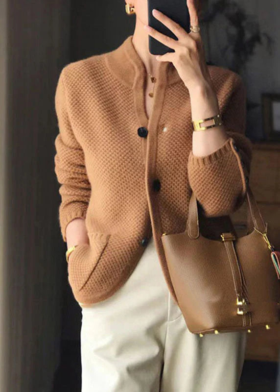 Astrid - Knitted Blazer Elegant and Warm for a Sophisticated Look