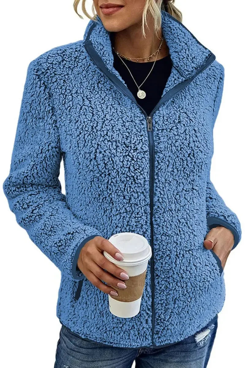 Zahra - Fleece Zip-Up Jacket