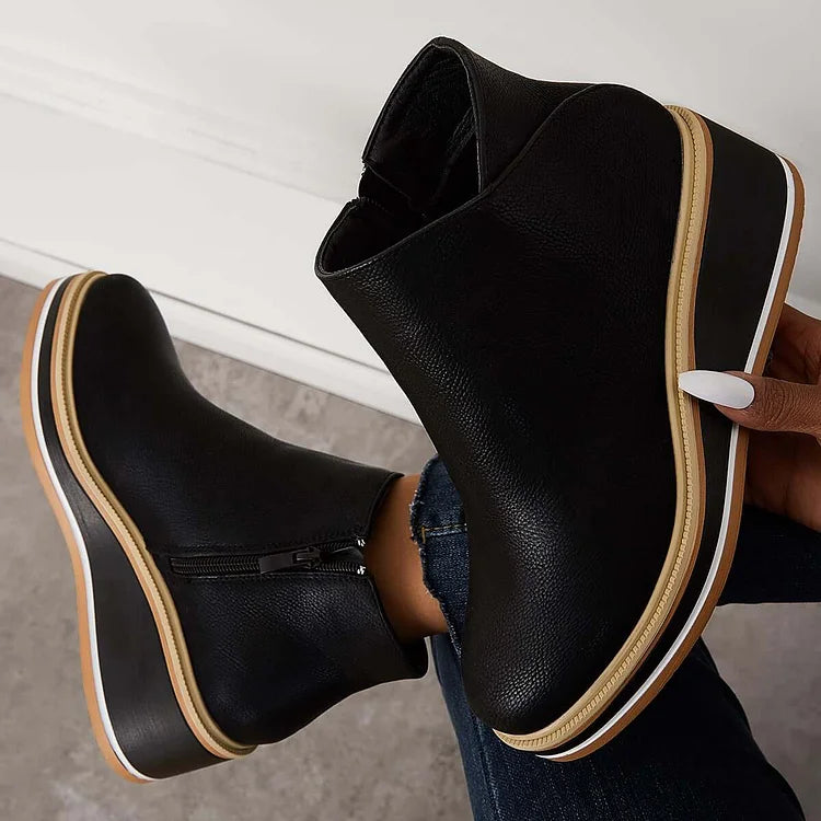 Bella - Elegant Wool-Lined Boots