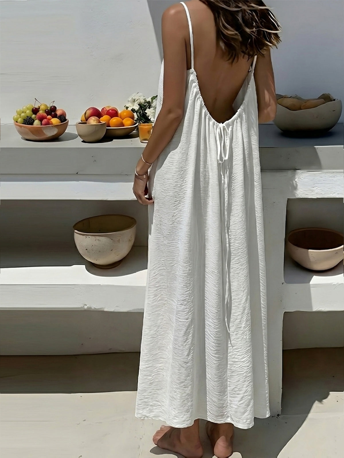 Rosalie - Backless Maxi Dress