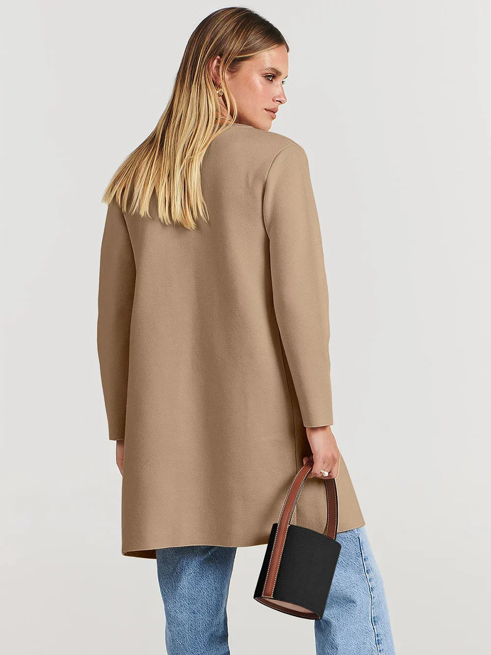 Hayley - Elegant Lapel Coat