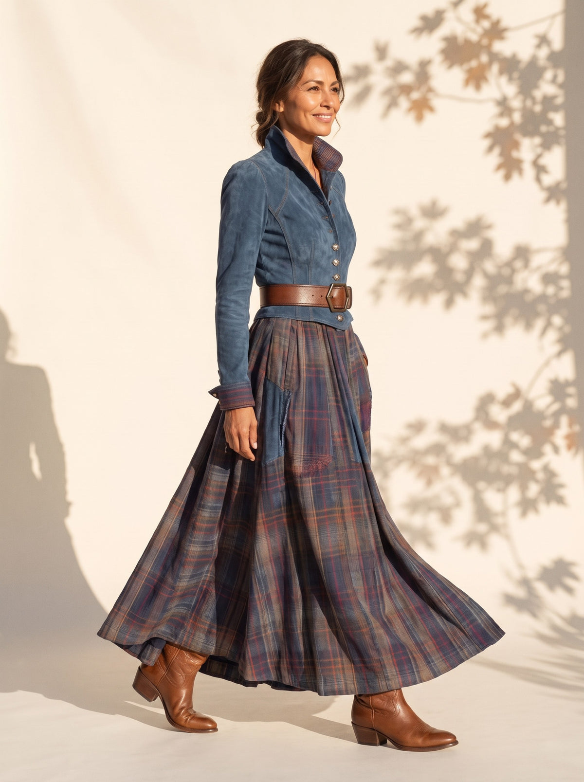 Agatha Maxi Dress side view