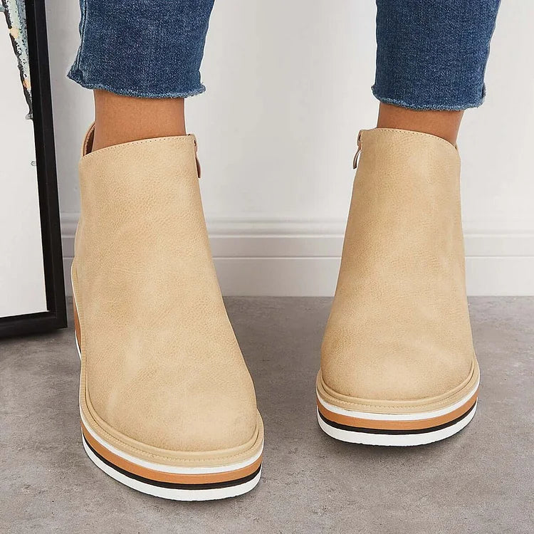 Bella - Elegant Wool-Lined Boots