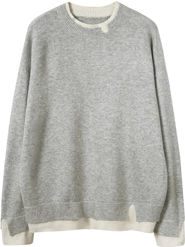 Lyla Cozy Layered Sleeve Sweater